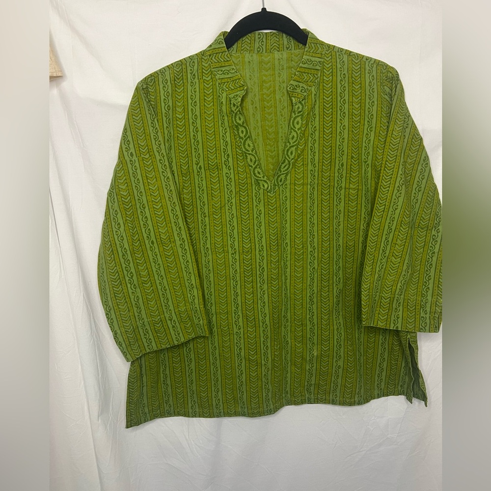 Vintage cotton hippie blouse